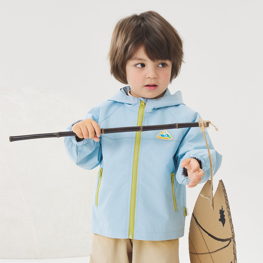 Color-Block Zip Jacket