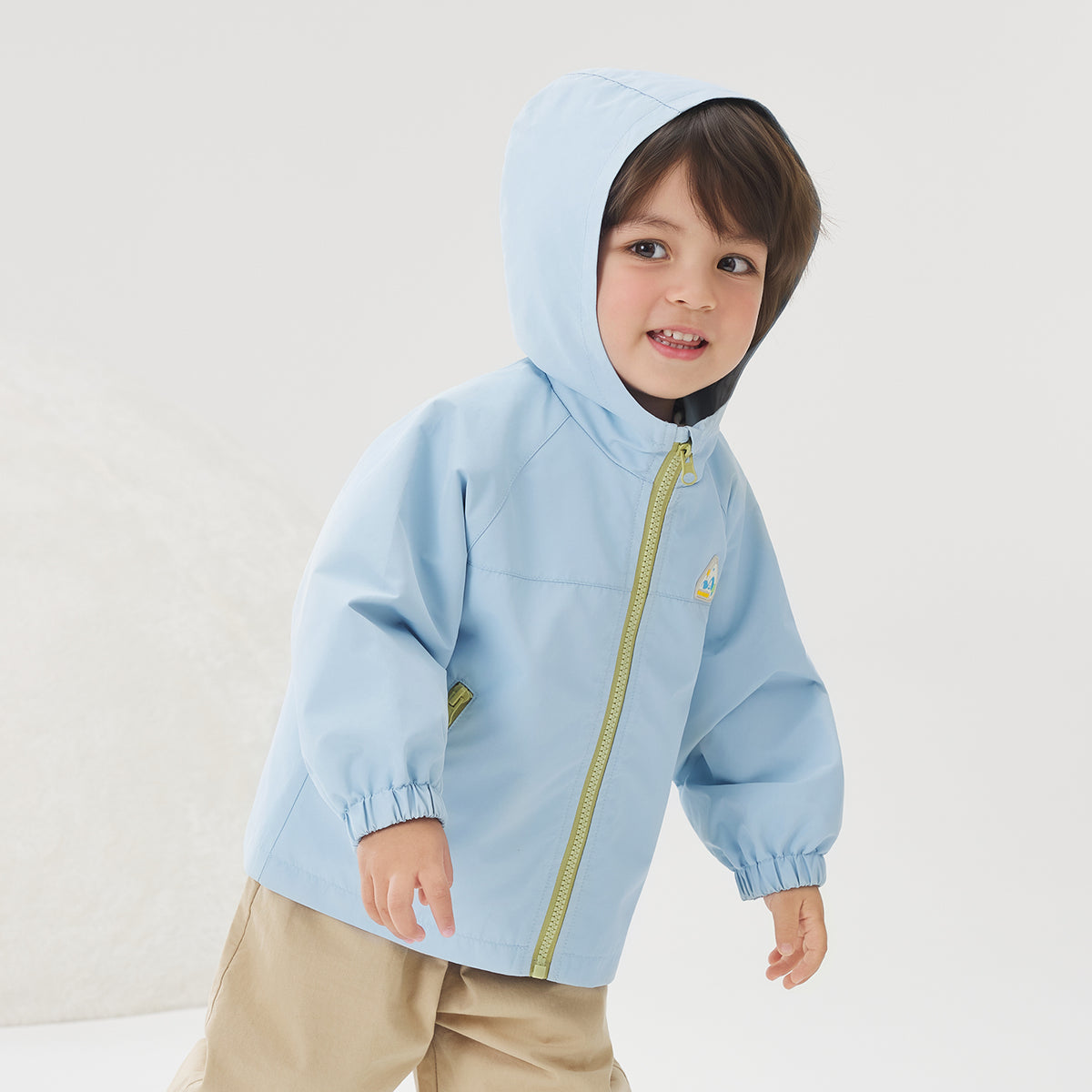 Color-Block Zip Jacket