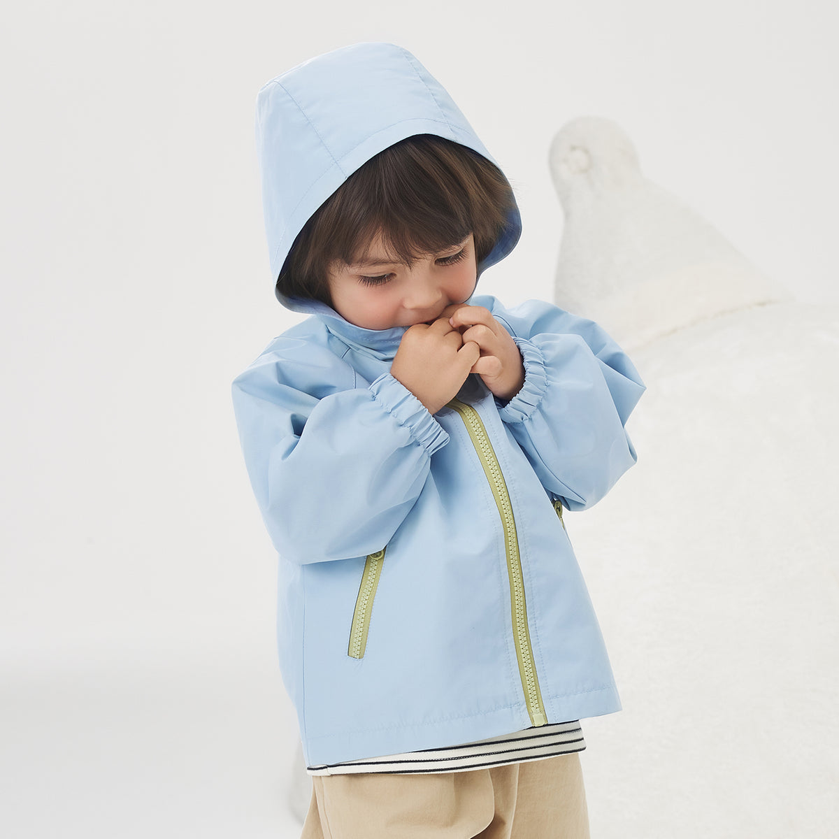 Color-Block Zip Jacket