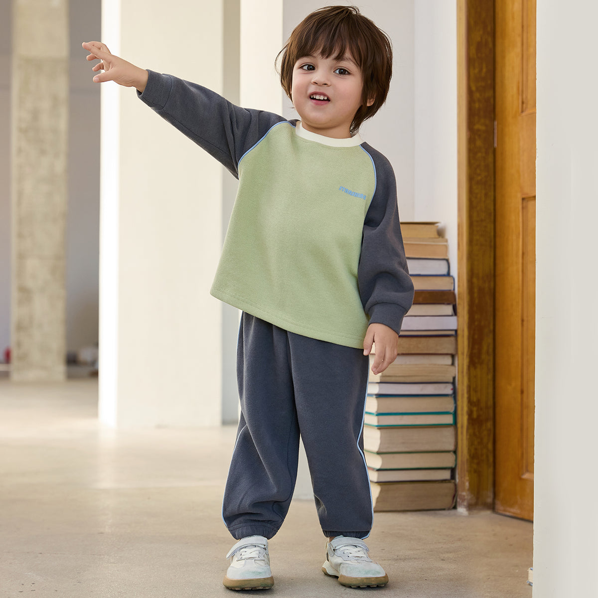 Raglan Sleeve Casual Set