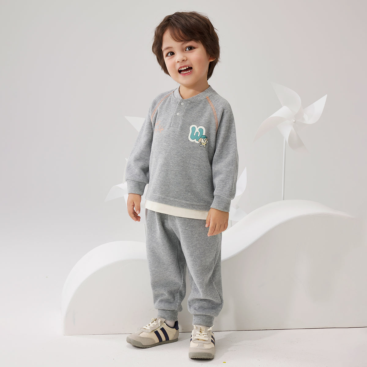 Raglan Sleeve Preppy Set