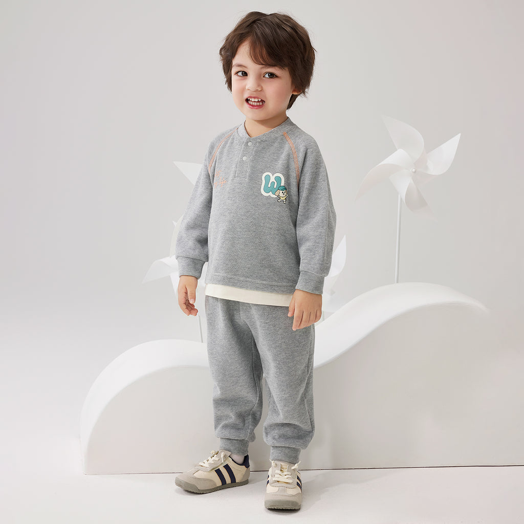 Raglan Sleeve Preppy Set
