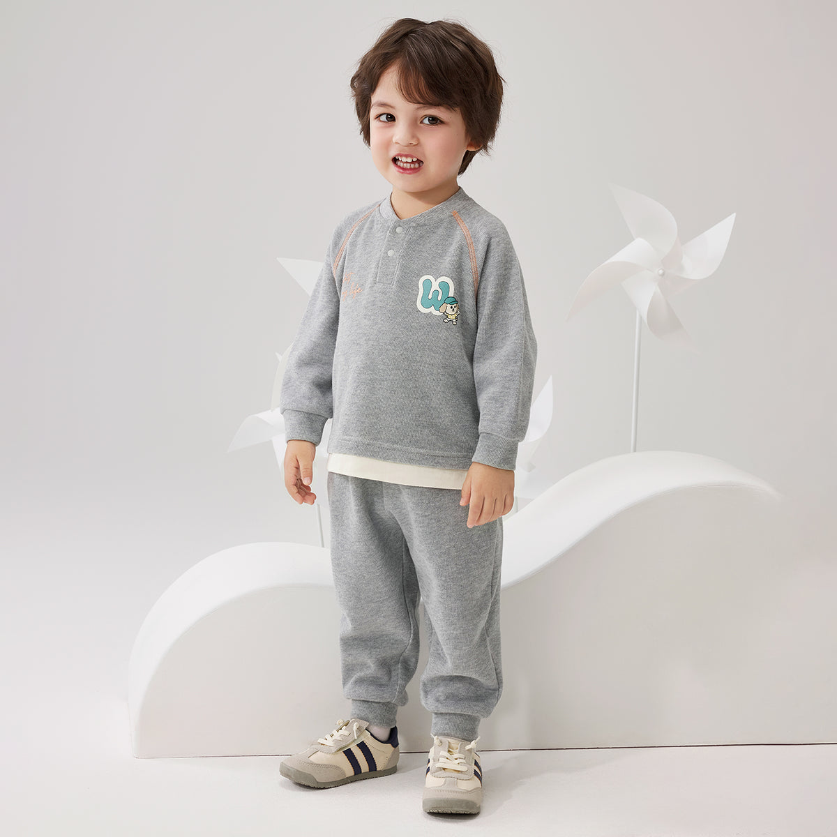 Raglan Sleeve Preppy Set