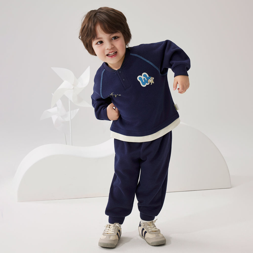 Raglan Sleeve Preppy Set