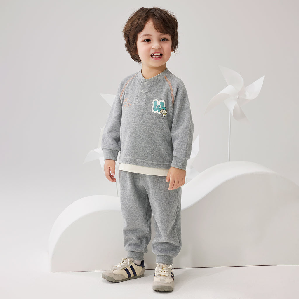 Raglan Sleeve Preppy Set