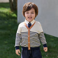 Striped Knit Cardigan