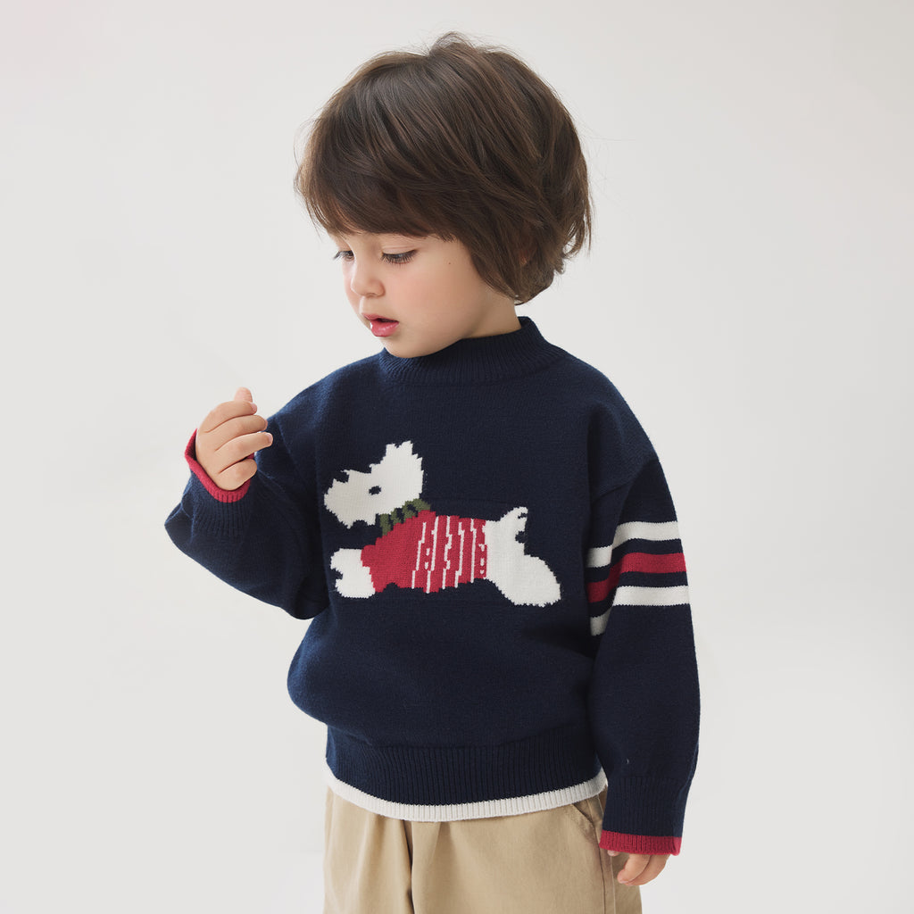 Preppy Style Pullover Sweater