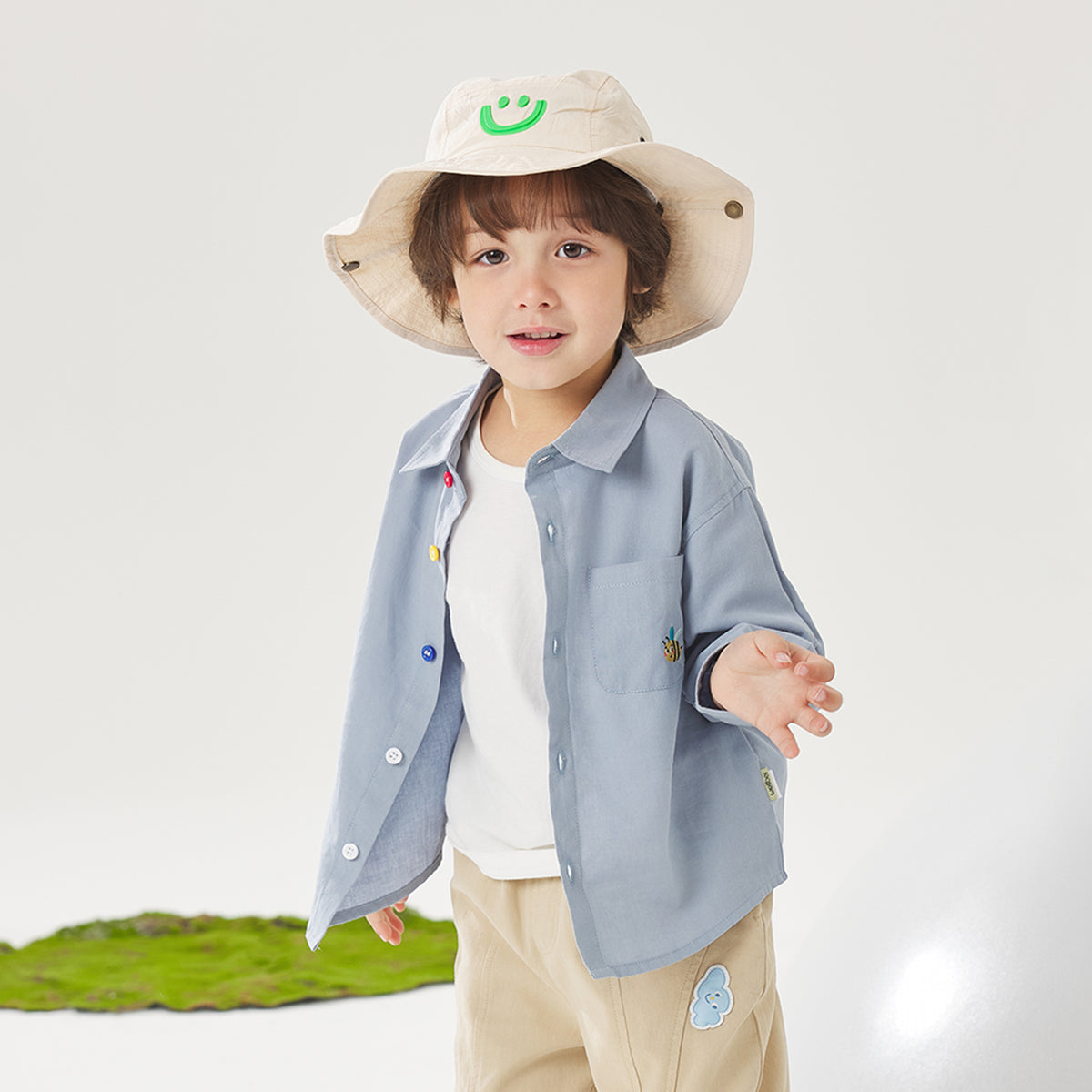 Woven Casual Long Sleeve Shirt