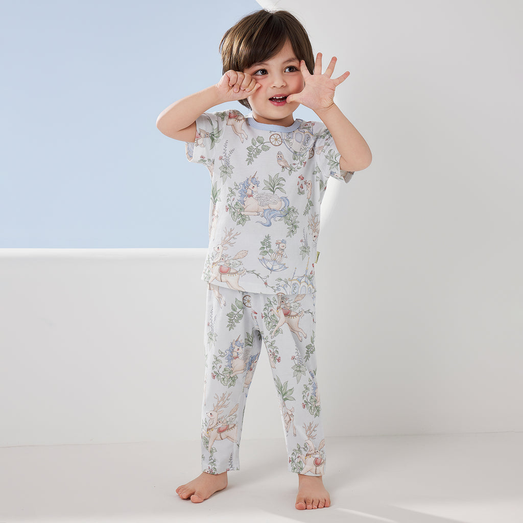 Printed Jersey Short Sleeve Set