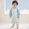 Interlock Contrast-Sleeve Split-Leg Sleep Sack