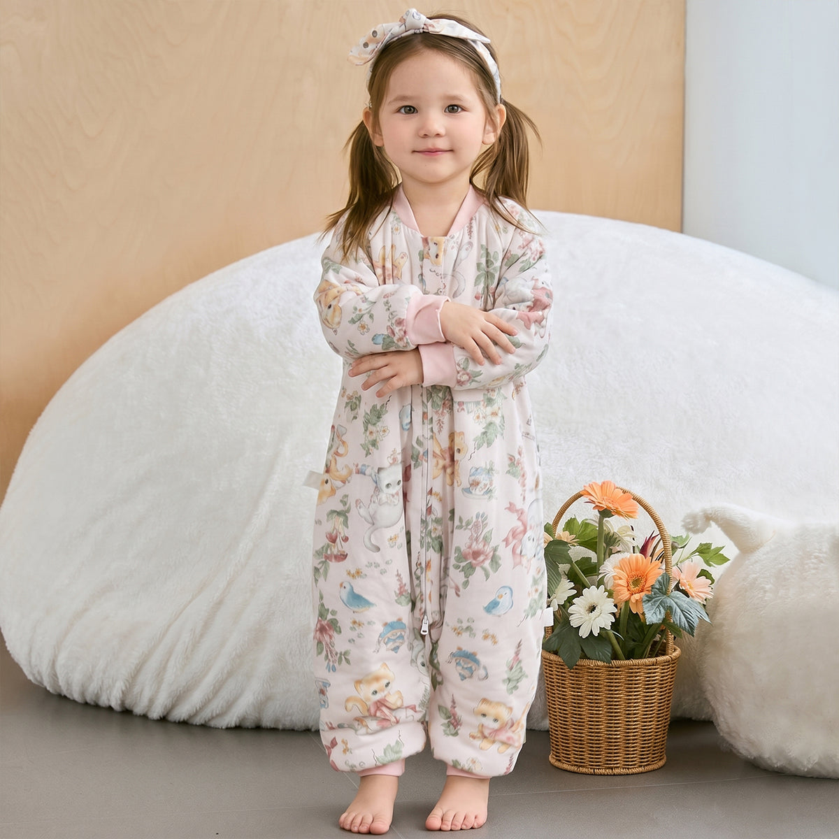 Jersey Quilted Split-Leg Sleep Sack
