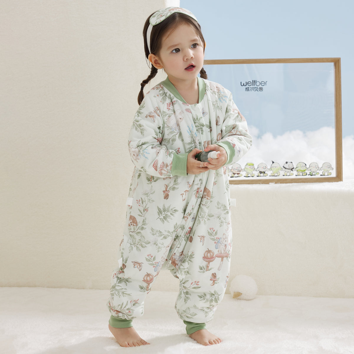 Jersey Quilted Split-Leg Sleep Sack