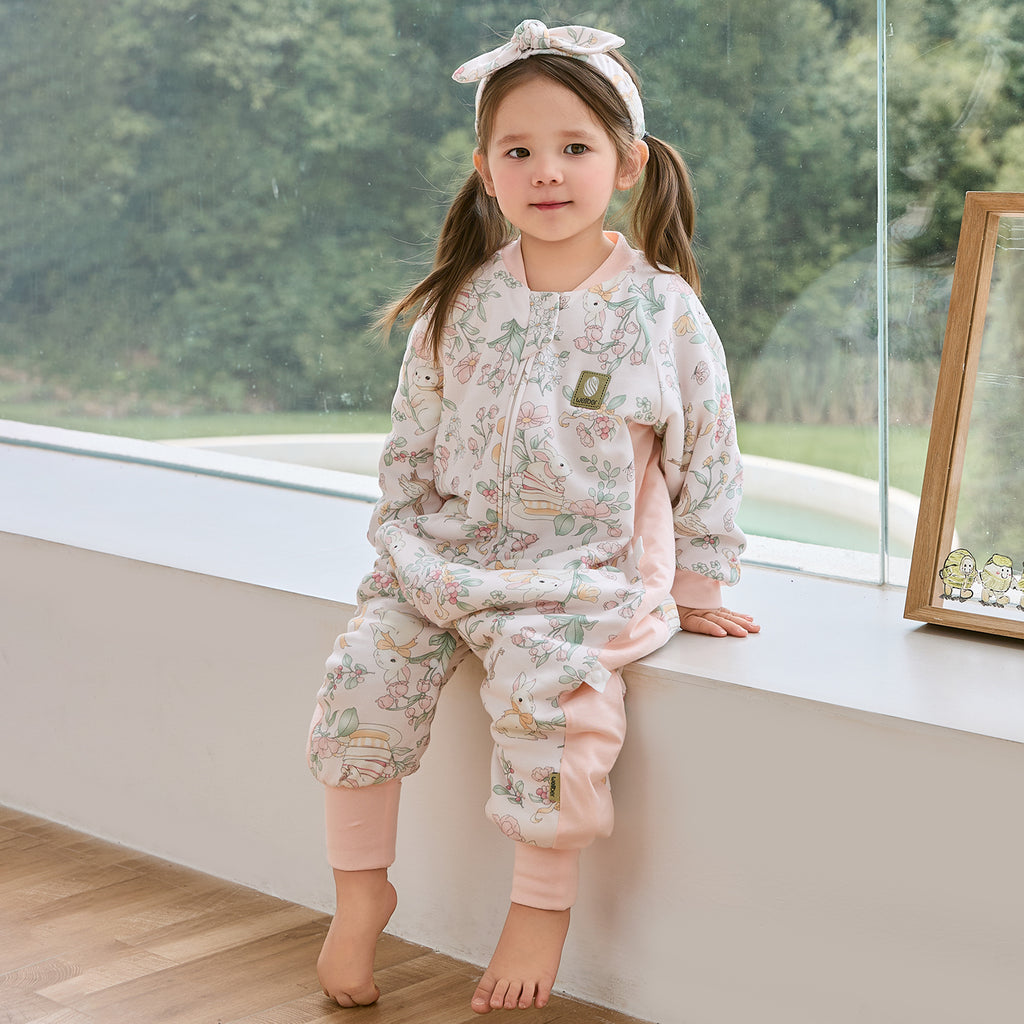 Interlock Side-Panel Long Sleeve Split-Leg Sleep Sack