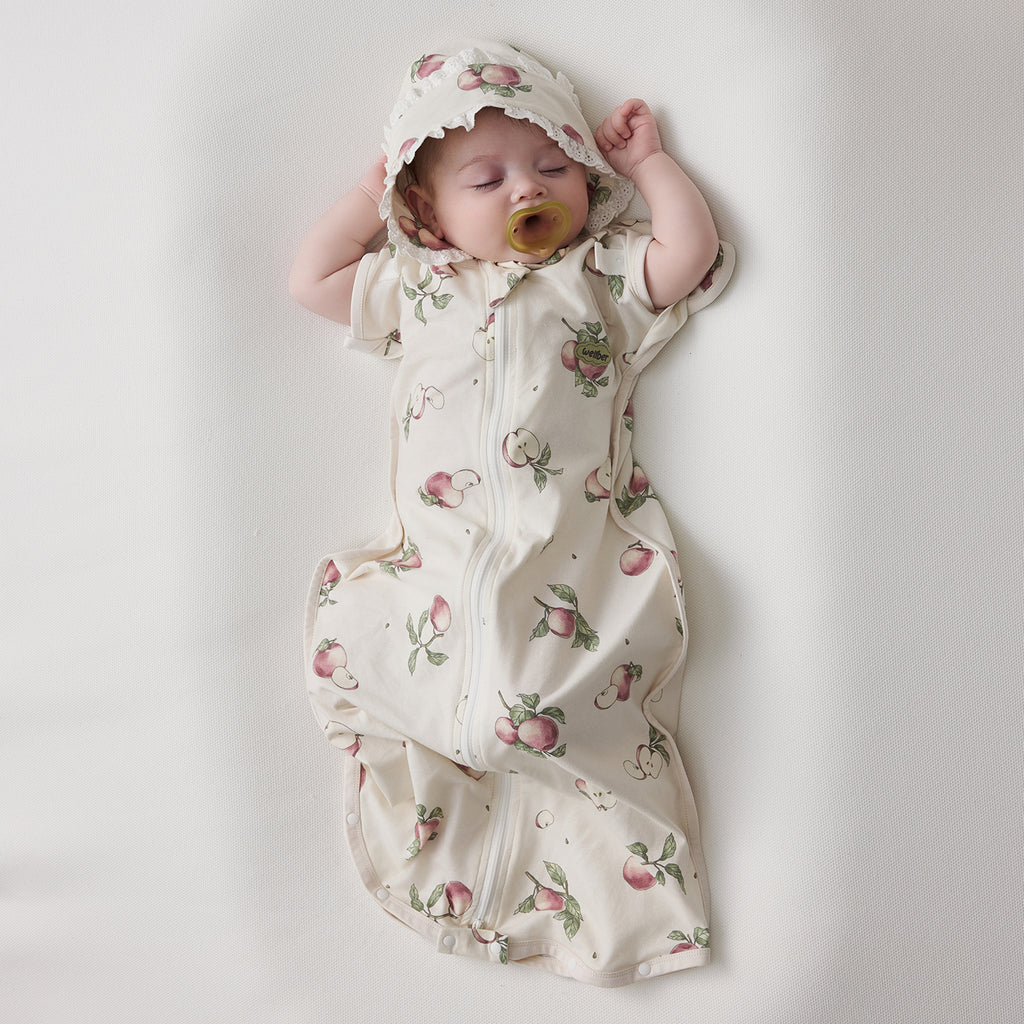 Cotton-Spandex Jersey Arms-Up Sleep Sack