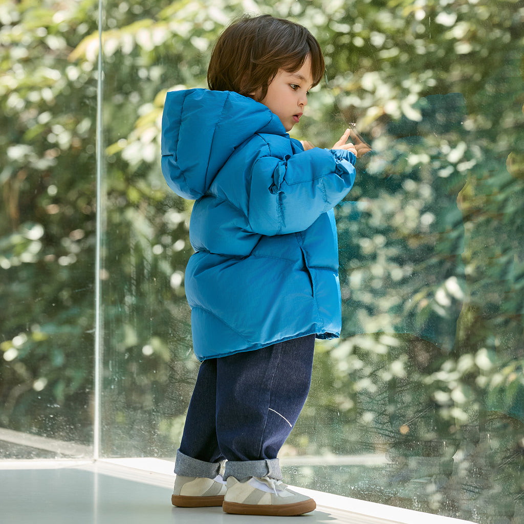 Hooded Heavy Puffer Down Jacket