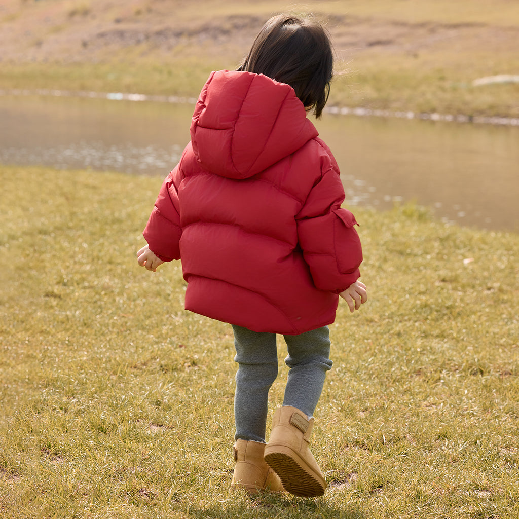 Hooded Heavy Puffer Down Jacket