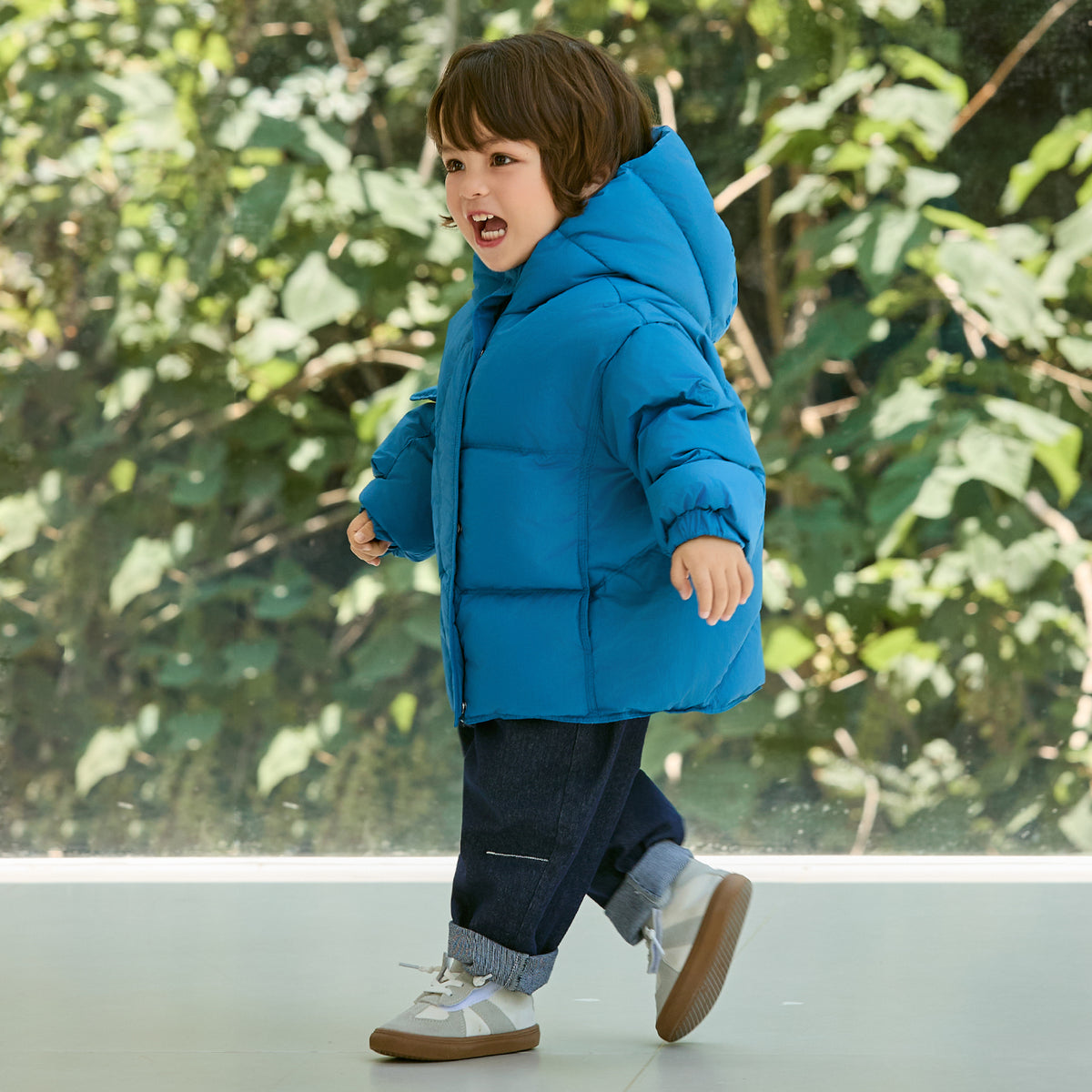 Hooded Heavy Puffer Down Jacket