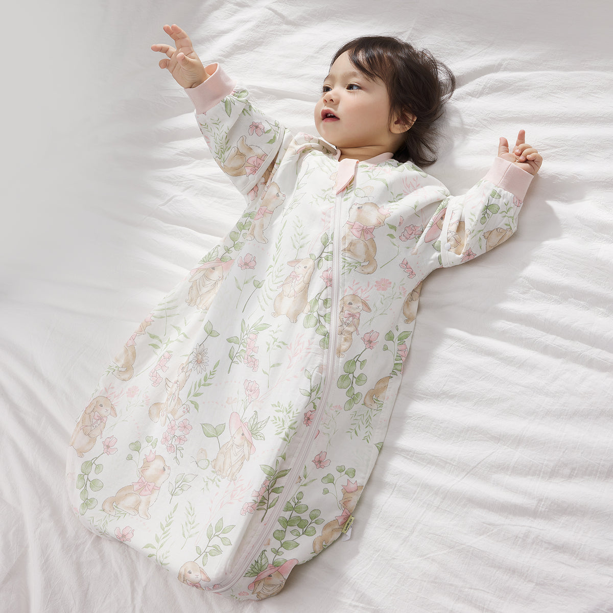6-Layer Front 4-Layer Back Muslin Roomy Sleep Sack