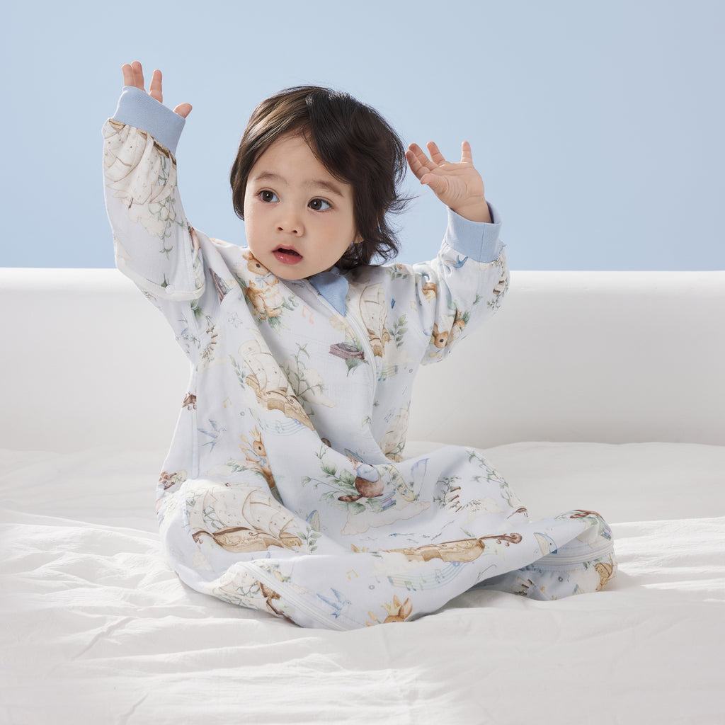 6-Layer Front 4-Layer Back Muslin Roomy Sleep Sack