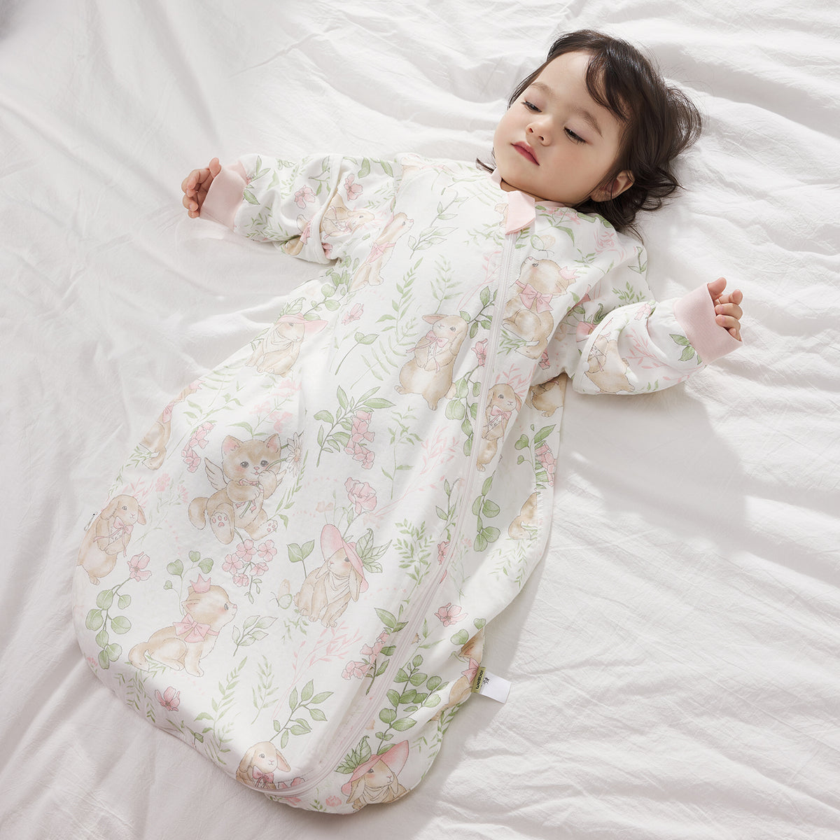 6-Layer Front 4-Layer Back Muslin Roomy Sleep Sack