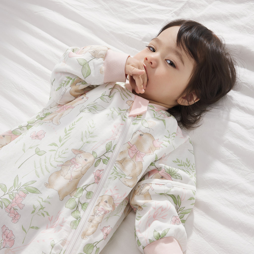 6-Layer Front 4-Layer Back Muslin Roomy Sleep Sack