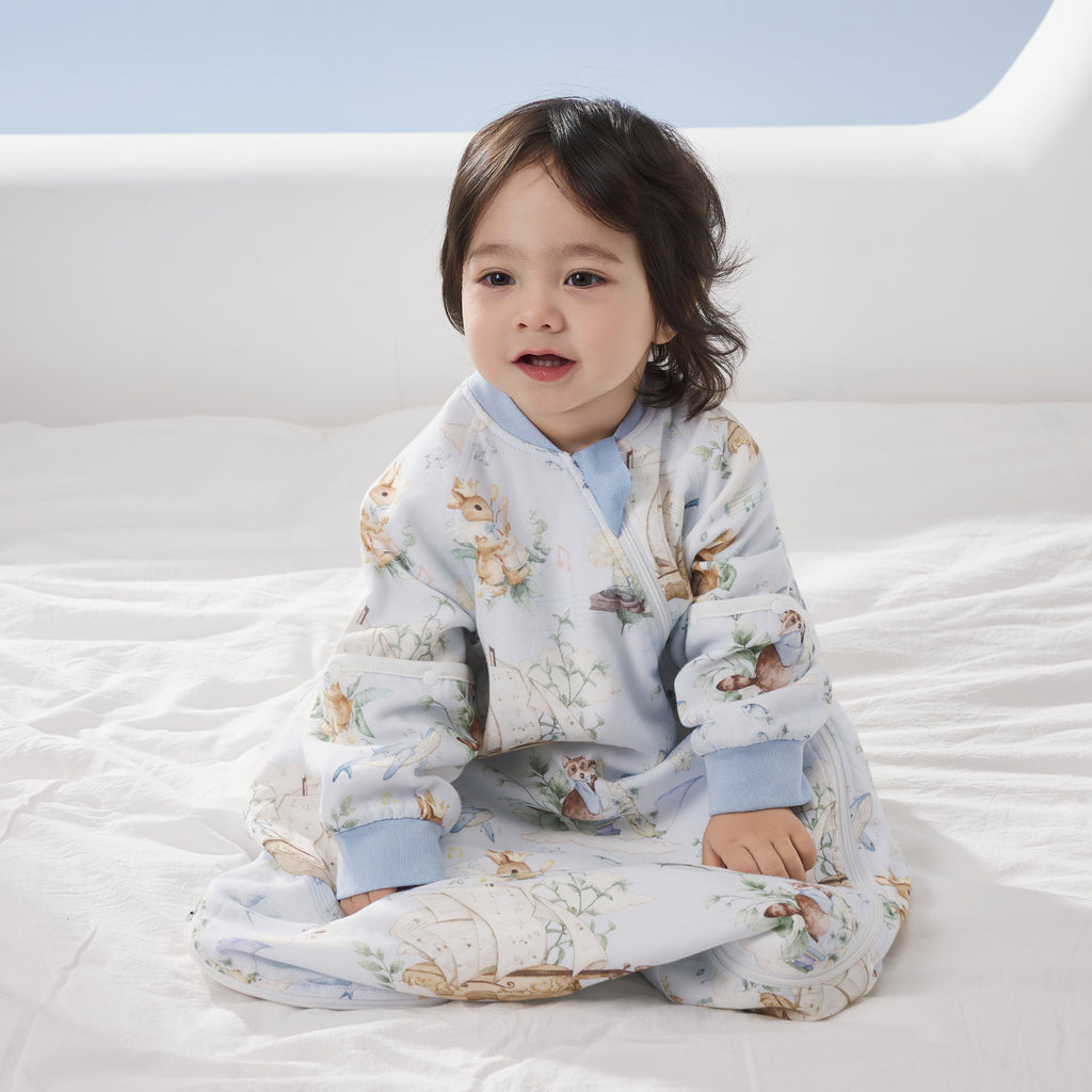 6-Layer Front 4-Layer Back Muslin Roomy Sleep Sack